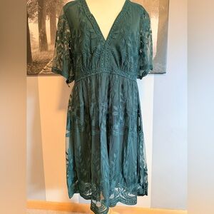 chinese dress ladies Rarri Lace Mini Dress main image 1